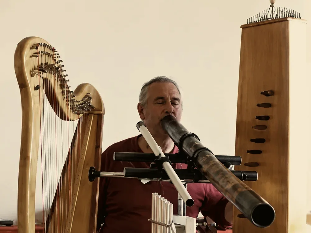 Instrumente für Auftritte mit Klang